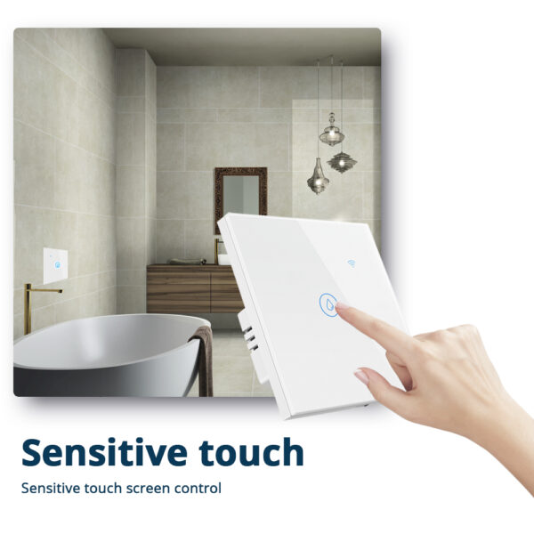 ⁦مفتاح غلاية ذكي WiFi من Zemismart – تحكم تلقائي وتشغيل عن بعد – متوافق مع Alexa وGoogle Home⁩ - الصورة ⁦5⁩