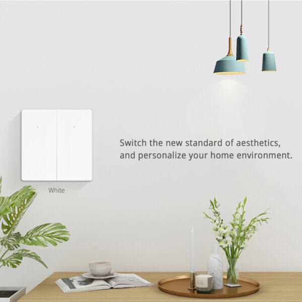⁦مفتاح Zemismart Zigbee بدون سلك نيوترال موديل 606-3 – مفتاح ضغط ذكي بثلاثة مخارج متوافق مع Tuya وGoogle Home⁩ - الصورة ⁦13⁩