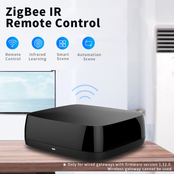 جهاز تحكم Zemismart Zigbee بالأشعة تحت الحمراء – ريموت ذكي للمكيفات والتلفزيونات يعمل مع Tuya وسيري وأليكسا