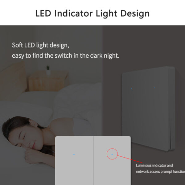 ⁦مفتاح Zemismart Zigbee بدون سلك نيوترال موديل 606-3 – مفتاح ضغط ذكي بثلاثة مخارج متوافق مع Tuya وGoogle Home⁩ - الصورة ⁦21⁩