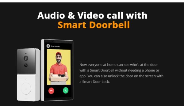 ⁦شاشة Zemismart الذكية 5 بوصة – مركز تحكم منزلي متعدد الوظائف – تعمل باللمس وتدعم Tuya وAlexa مع Zigbee Hub مدمج وحامل مكتبي⁩ - الصورة ⁦30⁩