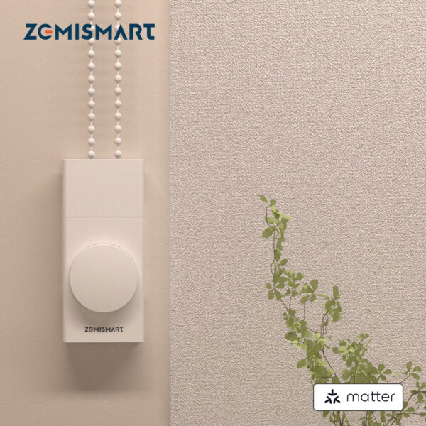 ⁦محرك ستائر ذكي Matter من Zemismart – يعمل بالبطارية ويدعم HomeKit وGoogle وسيري⁩ - الصورة ⁦15⁩