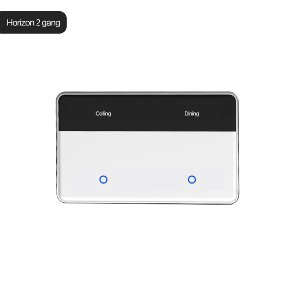 ⁦مفتاح ذكي Matter من Zemismart – شاشة لمس مع عرض الاسم وتحكم عبر Alexa وGoogle وSiri – يعمل عبر WiFi ويدعم HomeKit⁩ - الصورة ⁦24⁩
