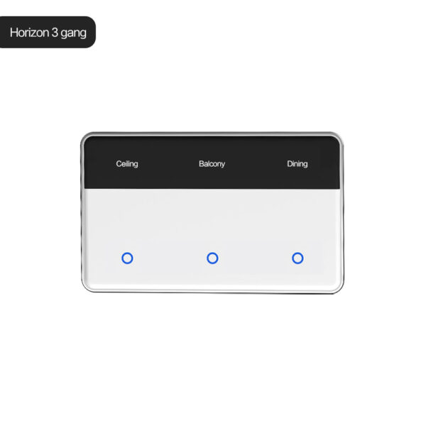 ⁦مفتاح ذكي Matter من Zemismart – شاشة لمس مع عرض الاسم وتحكم عبر Alexa وGoogle وSiri – يعمل عبر WiFi ويدعم HomeKit⁩ - الصورة ⁦25⁩