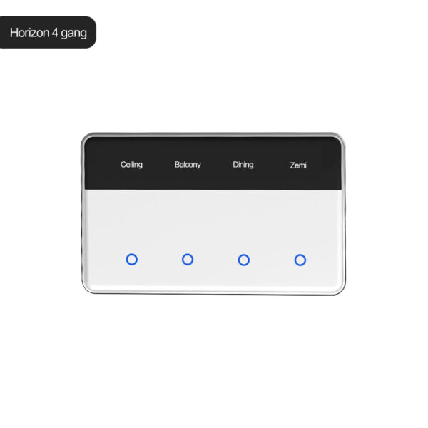 ⁦مفتاح ذكي Matter من Zemismart – شاشة لمس مع عرض الاسم وتحكم عبر Alexa وGoogle وSiri – يعمل عبر WiFi ويدعم HomeKit⁩ - الصورة ⁦26⁩