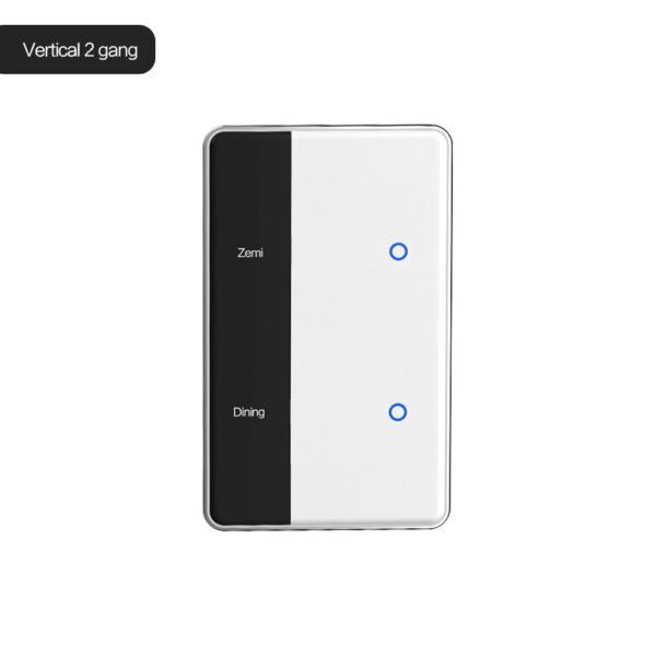 ⁦مفتاح ذكي Matter من Zemismart – شاشة لمس مع عرض الاسم وتحكم عبر Alexa وGoogle وSiri – يعمل عبر WiFi ويدعم HomeKit⁩ - الصورة ⁦30⁩