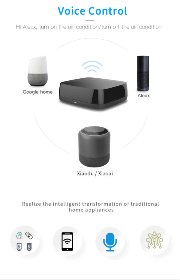 ⁦جهاز تحكم Zemismart Zigbee بالأشعة تحت الحمراء – ريموت ذكي للمكيفات والتلفزيونات يعمل مع Tuya وسيري وأليكسا⁩ - الصورة ⁦12⁩
