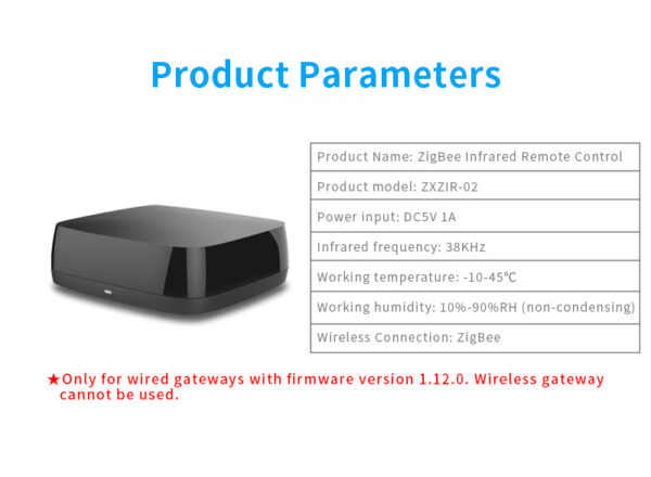 ⁦جهاز تحكم Zemismart Zigbee بالأشعة تحت الحمراء – ريموت ذكي للمكيفات والتلفزيونات يعمل مع Tuya وسيري وأليكسا⁩ - الصورة ⁦13⁩