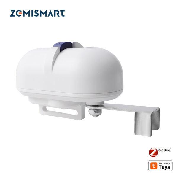 Zemismart صمام تحكم ذكي بالمياه والغاز Zigbee – إيقاف وتشغيل عن بُعد مع مؤقت تحكم عبر Tuya وSmart Life ويدعم Alexa وGoogle Home