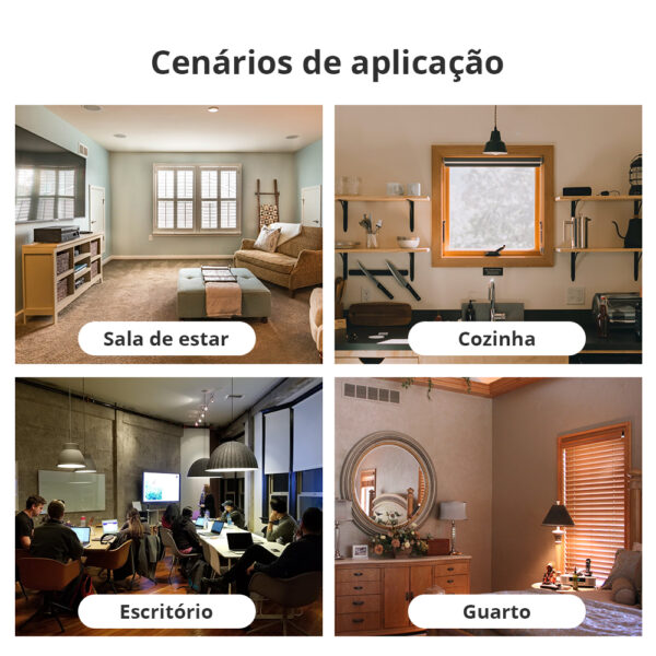 ⁦Zemismart موزع طاقة ذكي WiFi – 4 منافذ كهرباء مستقلة مع 4 مفاتيح تحكم وUSB شحن 2.1A يعمل مع Tuya وSmart Life⁩ - الصورة ⁦4⁩