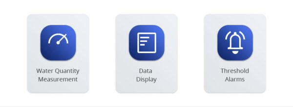 ⁦Zemismart عداد مياه ذكي Zigbee – قياس تدفق واستهلاك المياه بشاشة LCD رقمية IP68 متوافق مع Tuya وSmart Life⁩ - الصورة ⁦14⁩