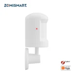 يعمل نظام الأمن المنزلي الذكي Zemismart Zigbee PIR Motion Sensor للكشف عن جسم الإنسان مع Tuya