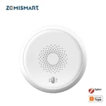 جهاز استشعار تسرب الغاز الذكي Zemismart Zigbee لنظام إنذار أمان الغاز الطبيعي لخطوط الأنابيب يعمل مع Tuya