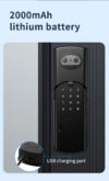 ⁦قفل باب ذكي خارجي E507⁩ - الصورة ⁦2⁩